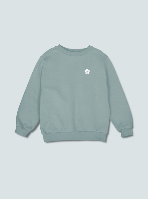 GREEN GROW AS YOU ARE CREWNECK SWEATER