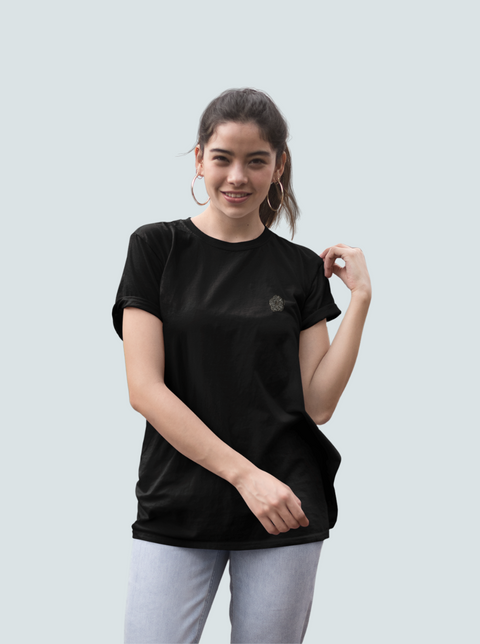 BLACK TONAL T-SHIRT